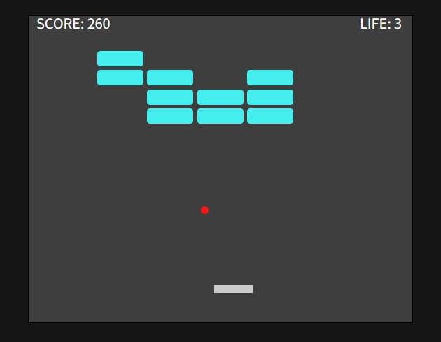 ブロックくずしの画像